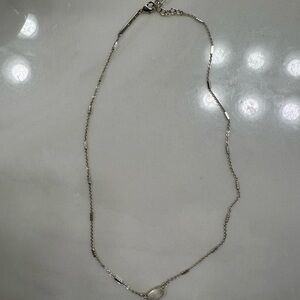 Kendra Scott Silver Chain Necklace
